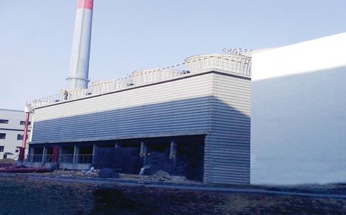 新疆巴州东辰工贸有限公司Xinjiang Bazhou Dongchen Industry & Trade Co., Ltd 30万吨甲醇工程 SHNW-1250×4型冷却塔
